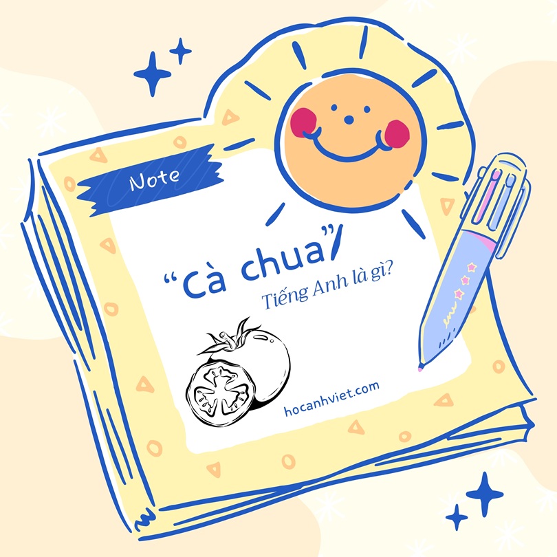 Cà chua tiếng Anh là gì?