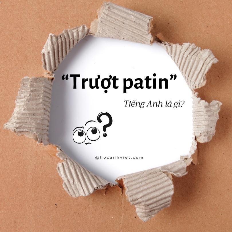 Trượt patin tiếng Anh là gì?