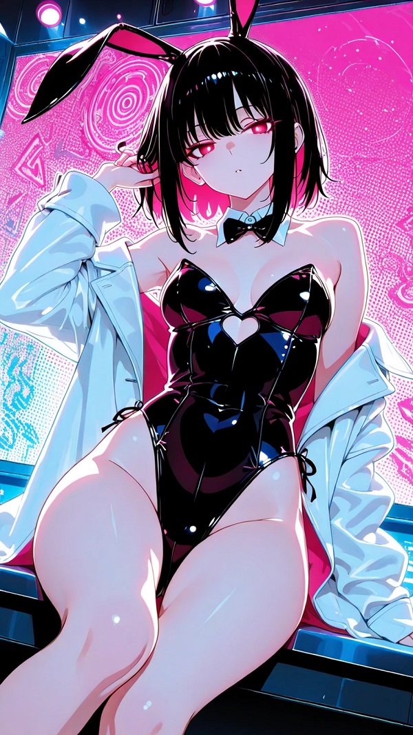 Cô nàng anime mlem với nụ cười dễ thương