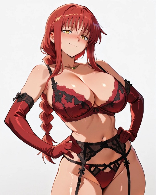 Cô nàng anime mlem trong ánh nắng chiều