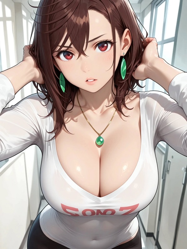 Gái anime mlem khoảnh khắc chớp mắt đầy duyên