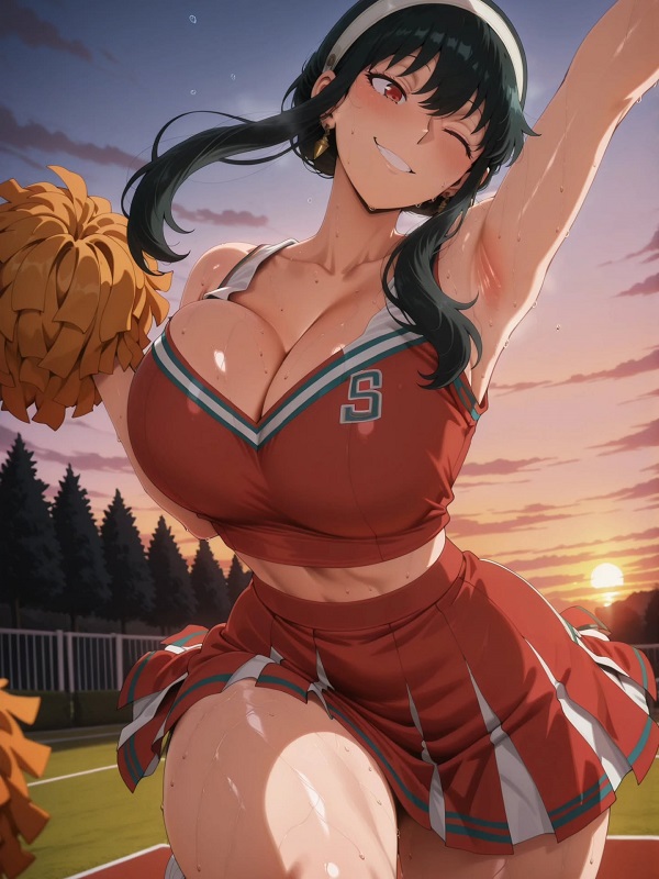 Anime mlem tóc hồng cực cuốn hút