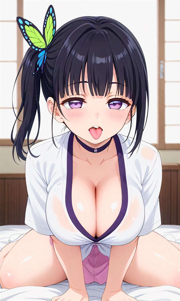 Ảnh Kanao sexy với background rực rỡ