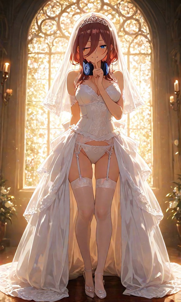 Nụ cười e thẹn đặc trưng của Miku Nakano