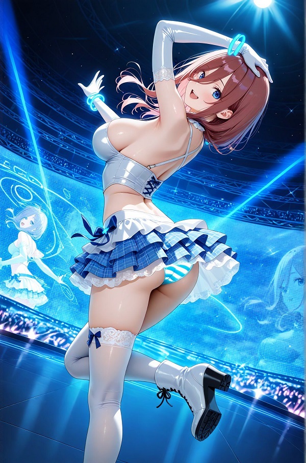 Miku Nakano với ánh mắt buồn đầy suy tư