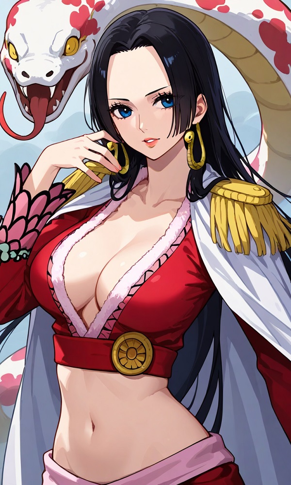 Boa Hancock sexy trong bộ váy ôm dáng quyến rũ