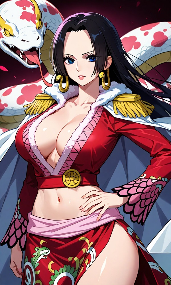 Hình Boa Hancock sexy thể hiện khí chất nữ hoàng
