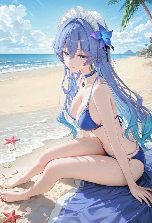 ảnh gái mặc bikini anime 3