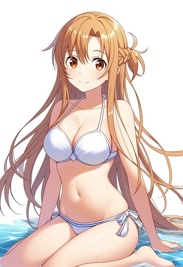 ảnh gái mặc bikini anime 12