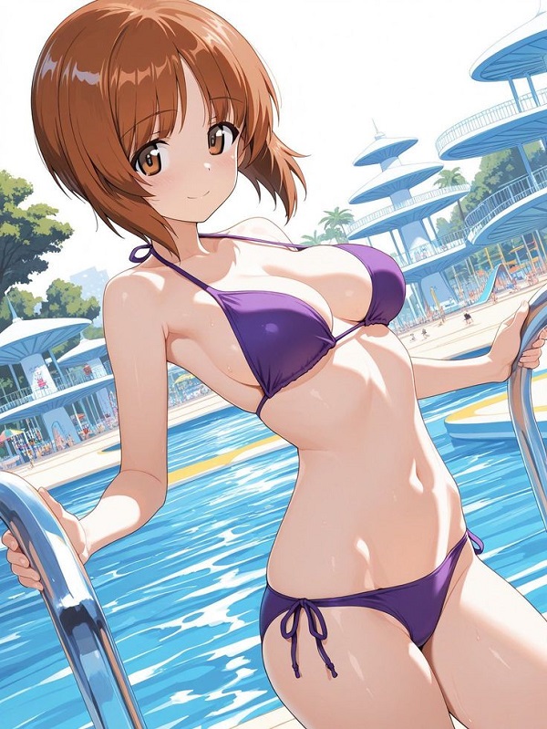 gái anime mặc bikini 2