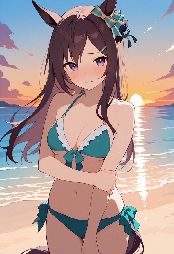gái anime mặc bikini 4