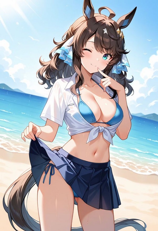 gái anime mặc bikini 7