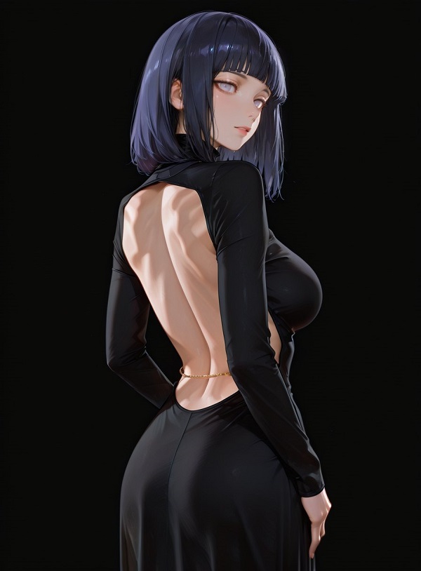  Cosplayer hóa thân Hinata trong trang phục sang trọng.