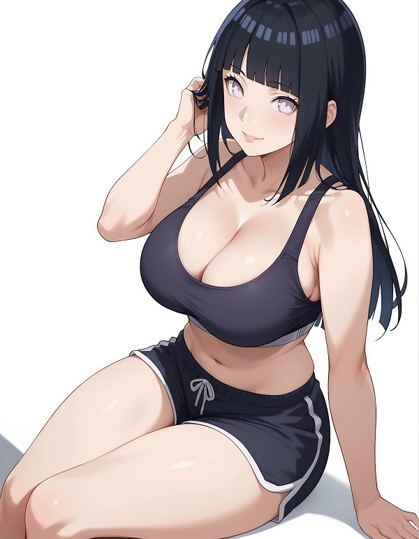  Cosplay Hinata với phong cách nhẹ nhàng và nữ tính.