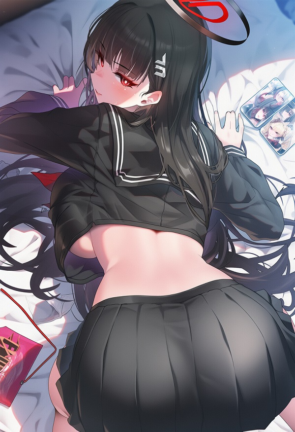 Hình ảnh anime nữ sexy đẹp lãng mạn.