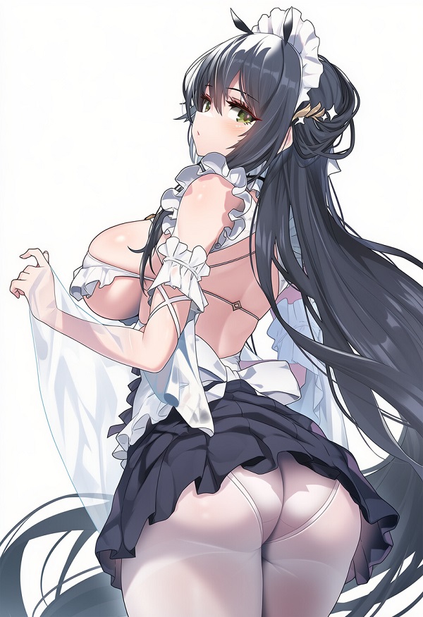 Hình ảnh anime nữ sexy thần thái khỏe khoắn và gợi cảm.