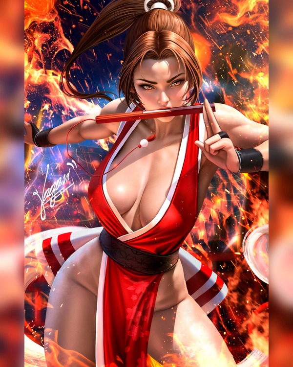 Mai Shiranui cosplay 31