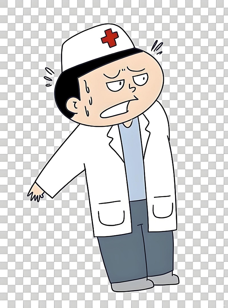 Bác sĩ hoạt hình giật mình khi thấy bệnh án quá lạ.