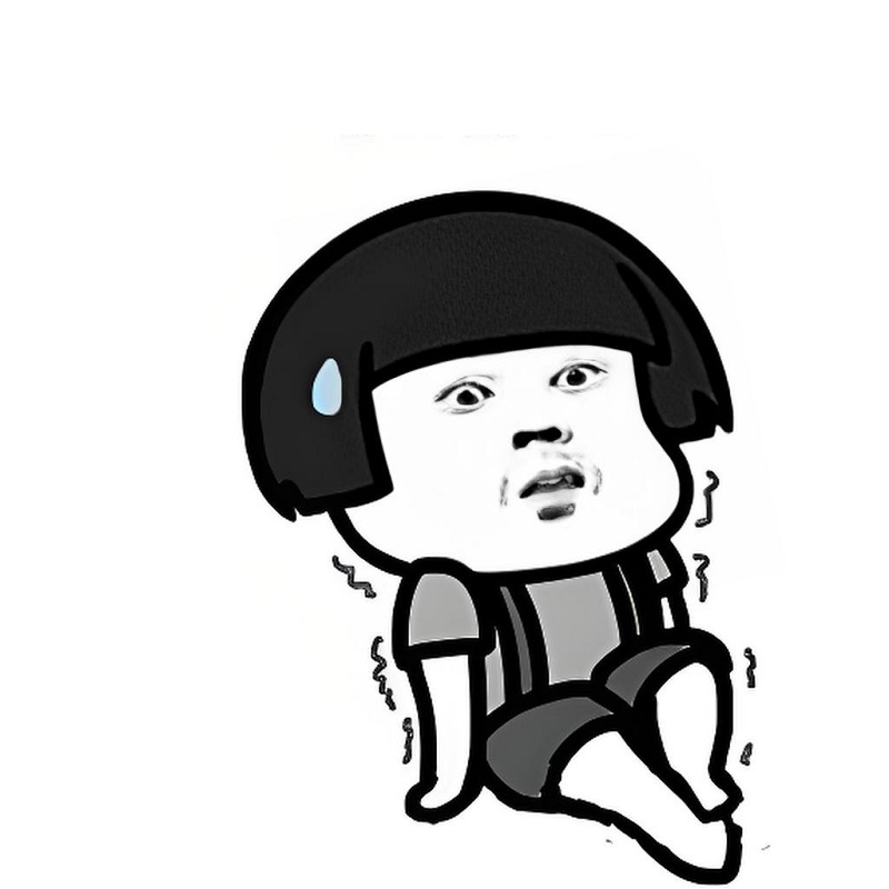 Nhân vật cartoon mở miệng hét khản cổ vì hoảng loạn cực mạnh.