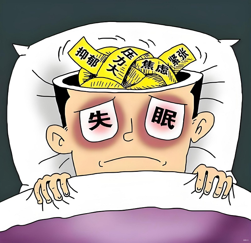 Người đang bị tiền bay quanh đầu khiến mất ngủ cả đêm.