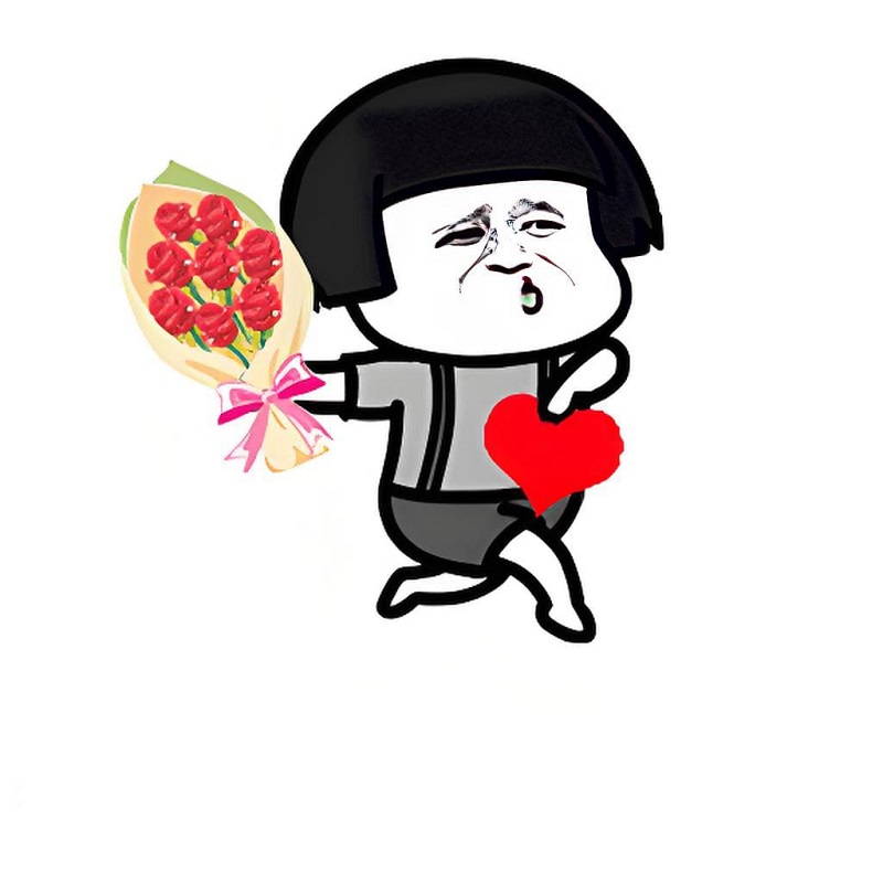 Meme nam cầm hoa, dáng nghiêng tạo vẻ ngầu không cần lý do