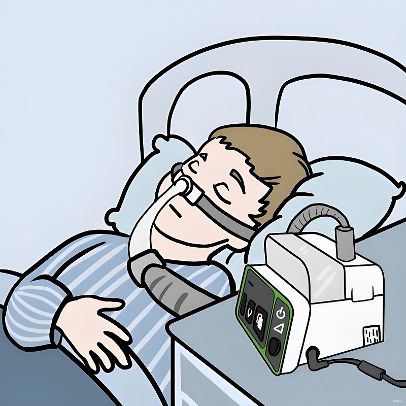 Hoạt hình nam cắm oxy mà vẫn cố cười, đúng chất chịu đựng drama.