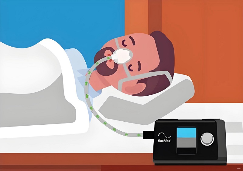 Hình minh họa đang nằm thở oxy, vibe “mệt tim vì pha xử lý đỉnh cao”.