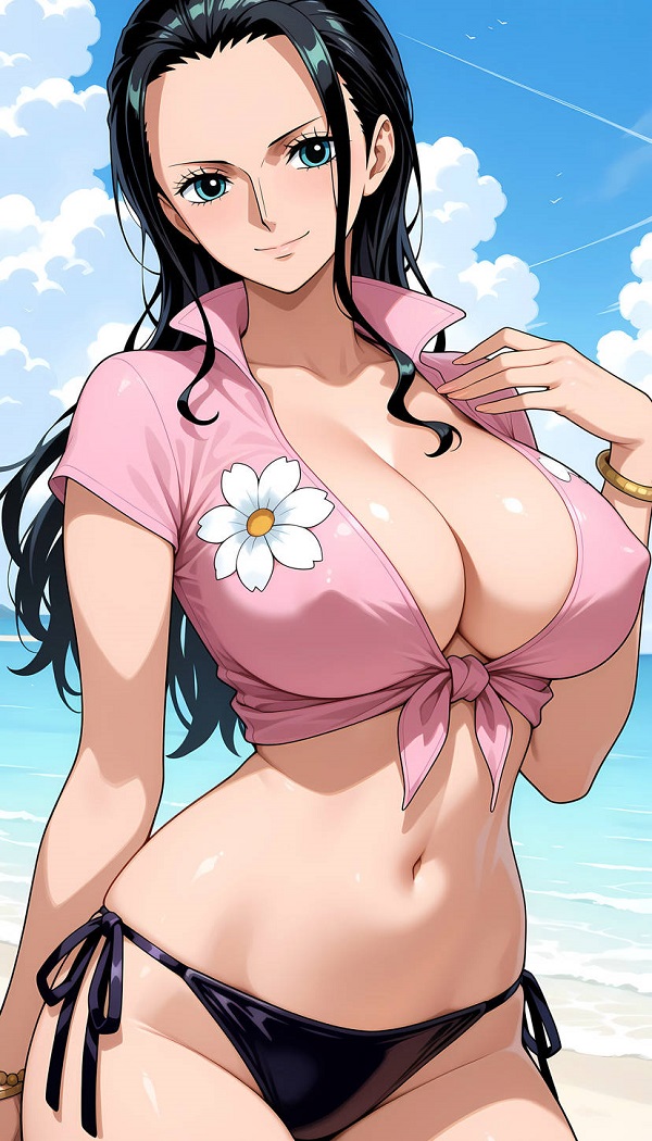Ảnh Nico Robin sexy giữa khung cảnh lãng mạn