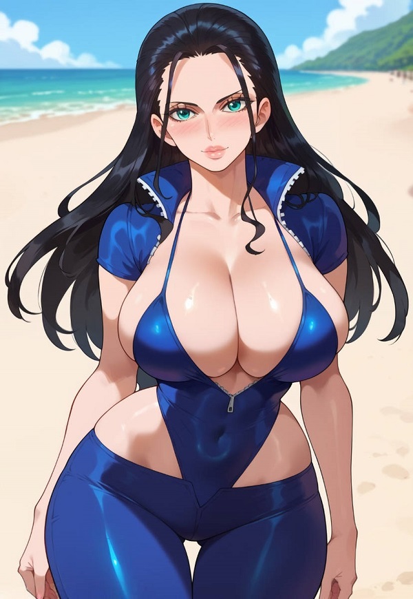 Hình Nico Robin sexy phong cách đơn giản mà đẹp